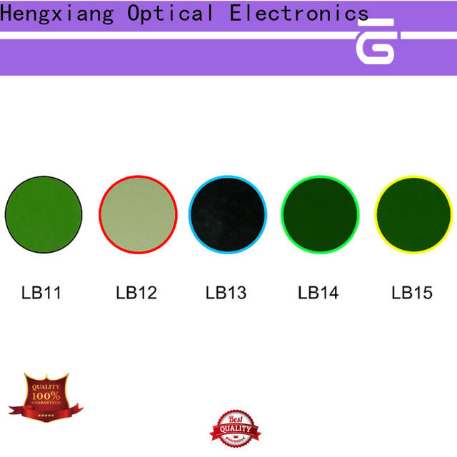 Filtros de color de vidrio HENGXIANG para luces al por mayor para química
