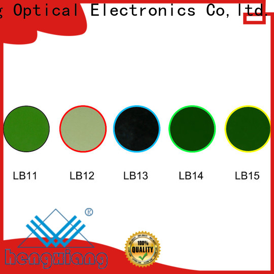 Serie creativa de filtros de lentes de colores para química.