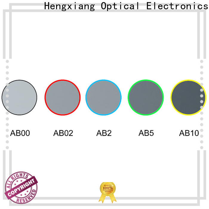 Proveedor creativo de filtros de vidrio de colores ópticos para instrumentos ópticos.