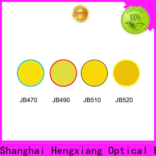 Filtros de color de vidrio de alta calidad HENGXIANG para luces, venta directa para uso médico