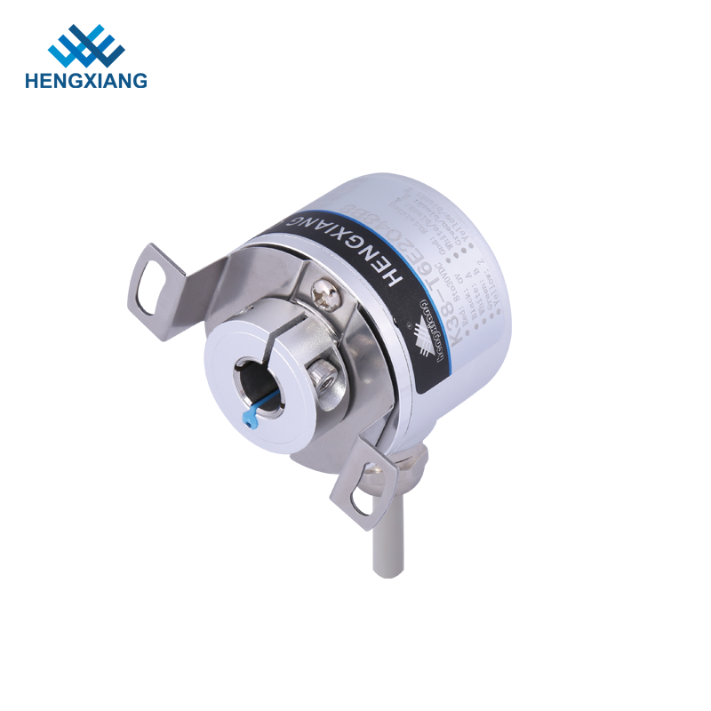 Codificador de giro absoluto KJ38, código gris, salida NPN PNP, codificadores rotativos, Codificador rotativo de husillo de torno CNC