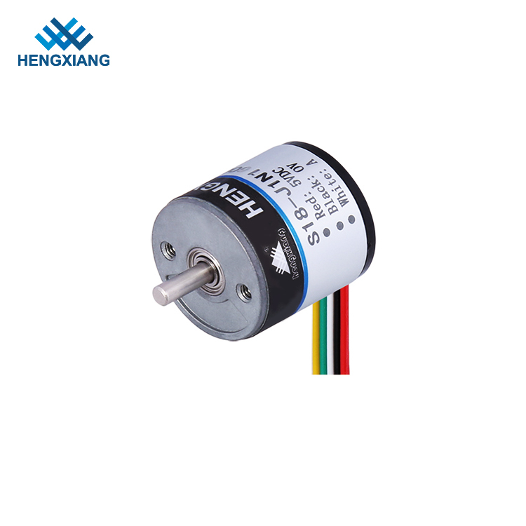 Eje sólido ultra compacto de 2.5 mm de alta precisión Micro-miniatura Coder óptico S18