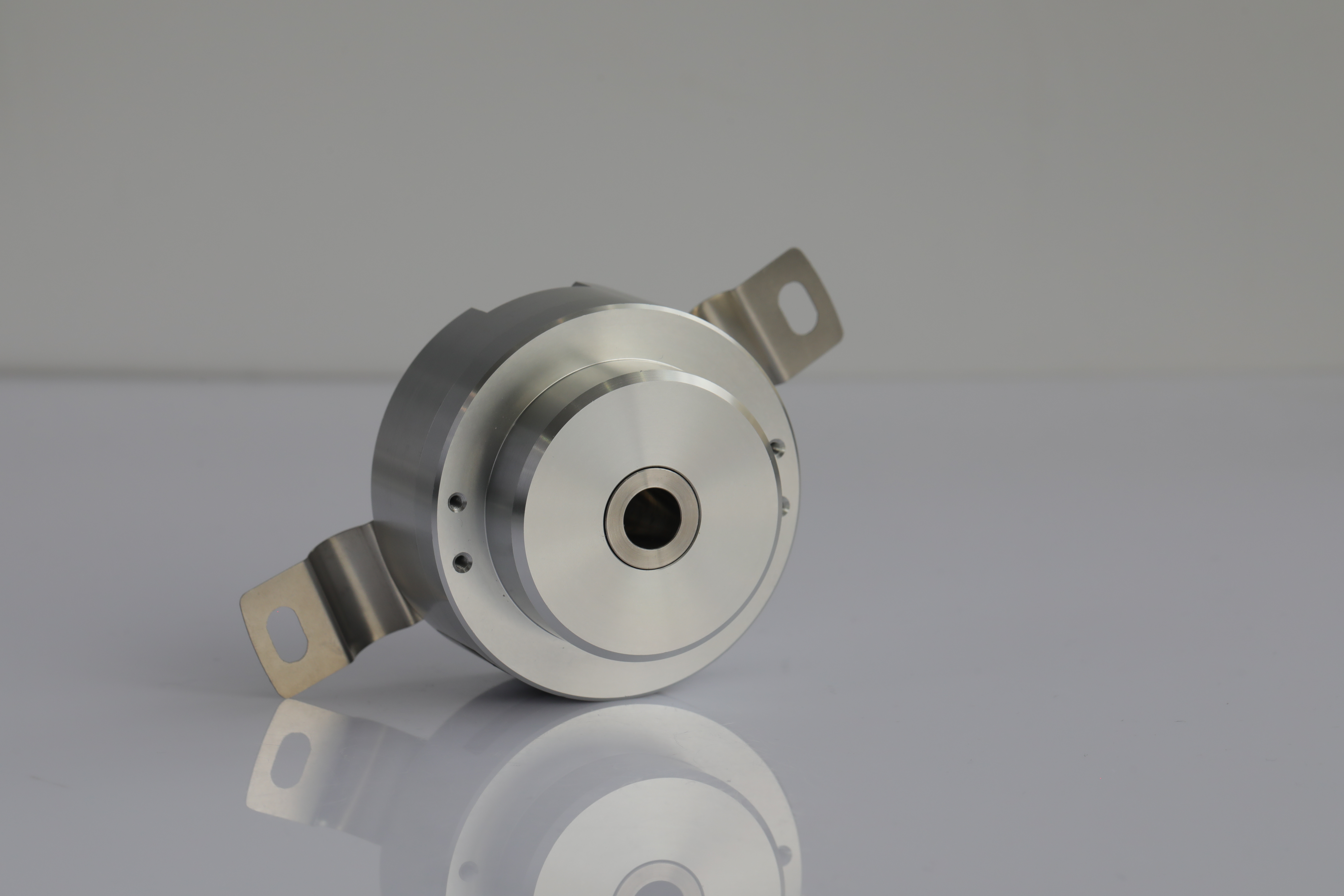 Codificador incremental K80 diámetro externo 80mm espesor 50mm codificador elevador eje hueco 20mm codificador mecánico IP65