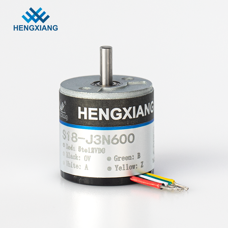 Eje sólido ultra compacto de 2.5 mm de alta precisión Micro-miniatura Coder óptico S18